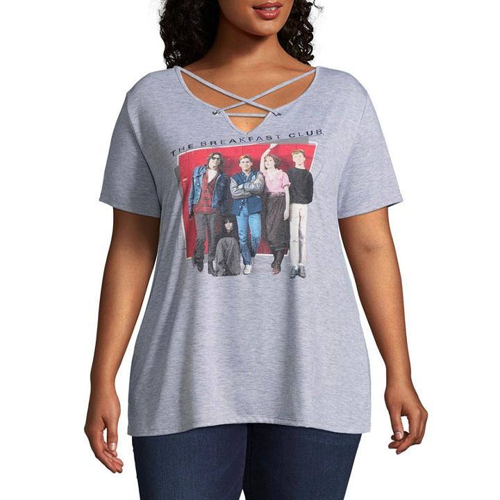 Breakfast Club Criss Cross Tee - Juniors Plus
