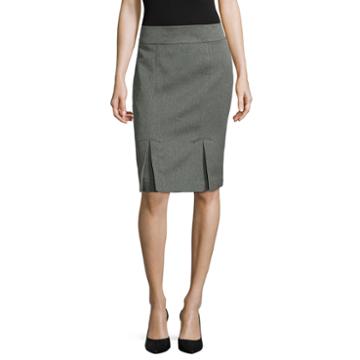 Black Label By Evan-picone Suit Skirt