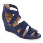 Liz Claiborne Rhodes Womens Wedge