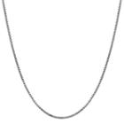 Hollow Box 16 Inch Chain Necklace