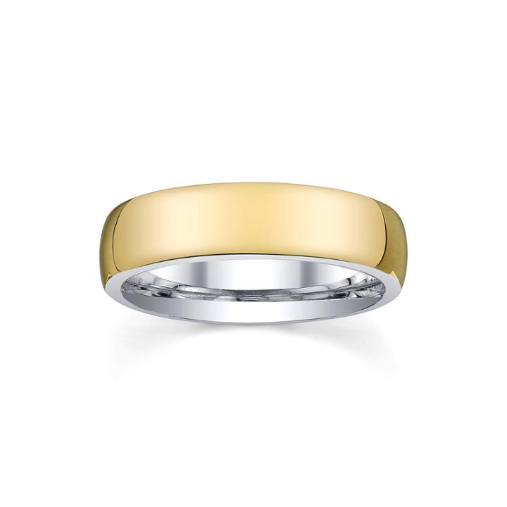 Wedding Band, Womens 6mm 10k/silver