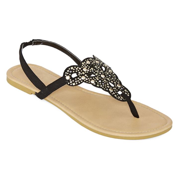 Mixit&trade; Cutout Shield Strap Sandals