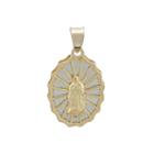 Rene Bargueiras 14k Two-tone Gold Our Lady Of Guadalupe Charm