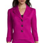 Chelsea Rose 3/4-sleeve Cuffed Textured Jacket