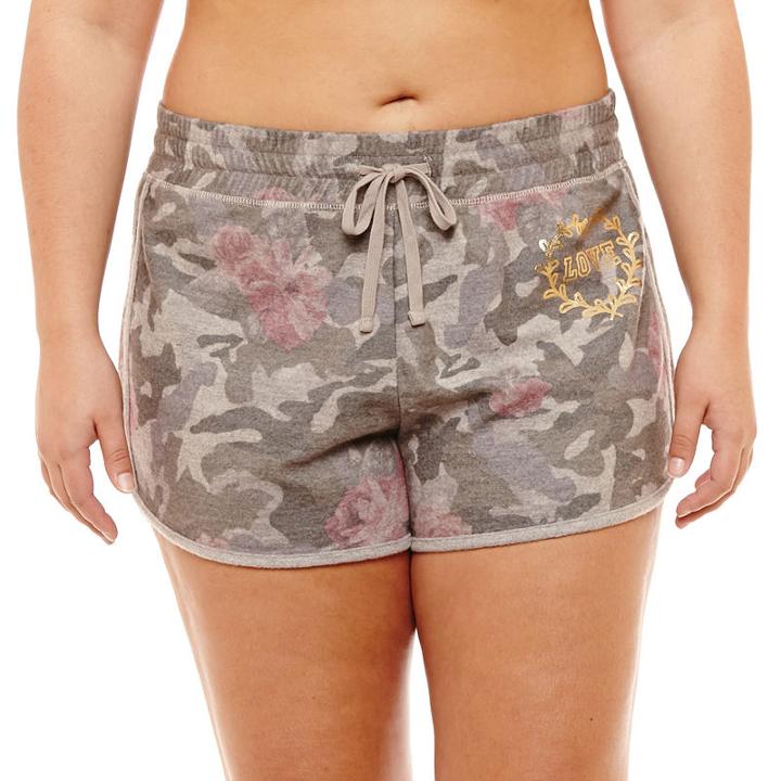 Fleece Love Soft Shorts-juniors Plus