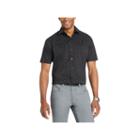 Van Heusen Short Sleeve Dots Button-front Shirt