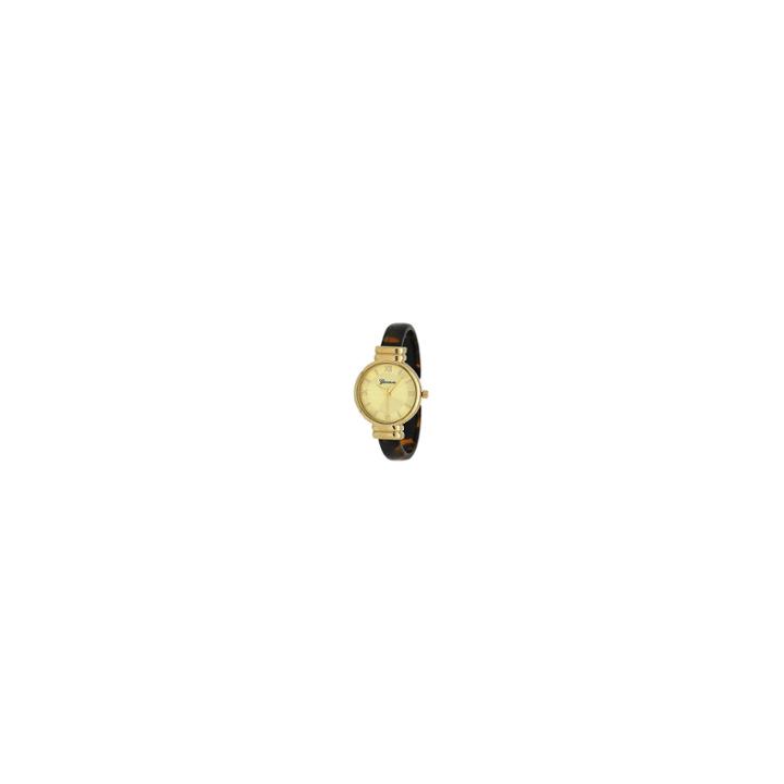 Olivia Pratt Elegant Womens Brown Strap Watch-17536tortoise
