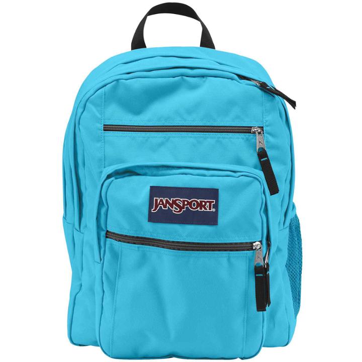 Jansport Big Student Backpack-high Risk Plaid
