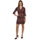 24/7 Comfort Apparel Aria Sweater Knit Dress