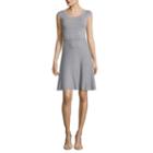 Worthingtoncap Sleeve Fit & Flare Dress