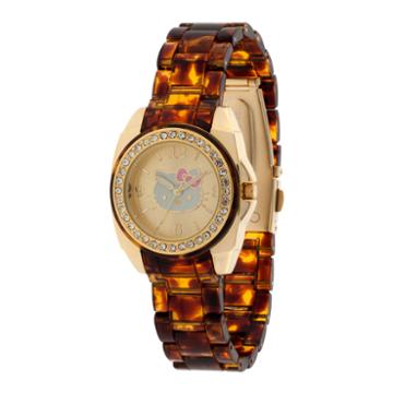 Hello Kitty Tortoise Print Watch