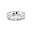 Personalized Womens Sterling Silver Band