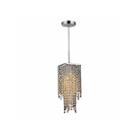 Warehouse Of Tiffany Sheea 1-light Crystal Falls Chrome Chandelier