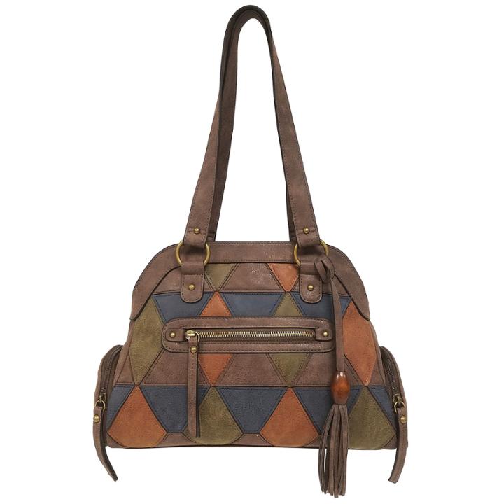 Bueno Of California Triangle Dome Shoulder Bag