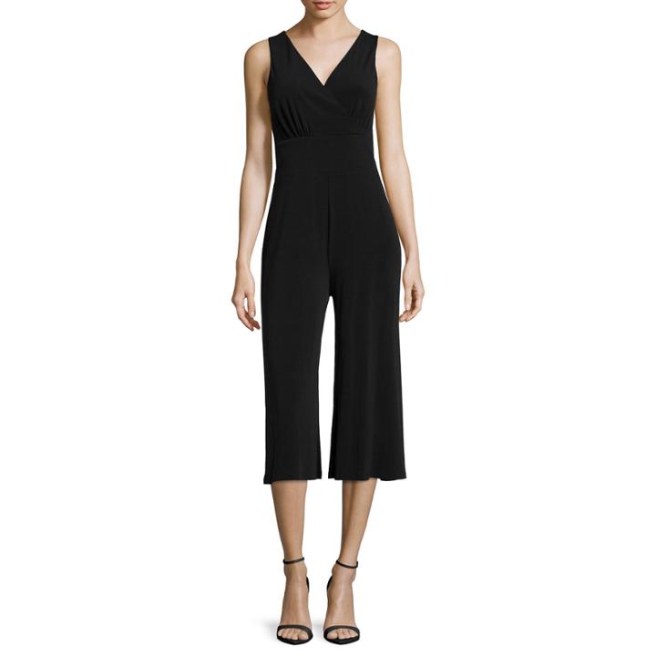 Nicole By Nicole Miller Sleeveless Culotte Jumpsuit