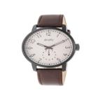 Simplify Unisex Brown Strap Watch-sim3405