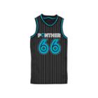 Black Panther Sleeveless Basketball Jersey