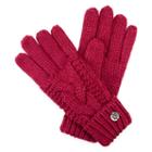 Liz Claiborne Braided Cable Knit Gloves