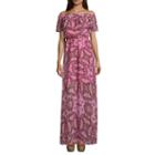 Decree Off The Shoulder Maxi Dress - Juniors