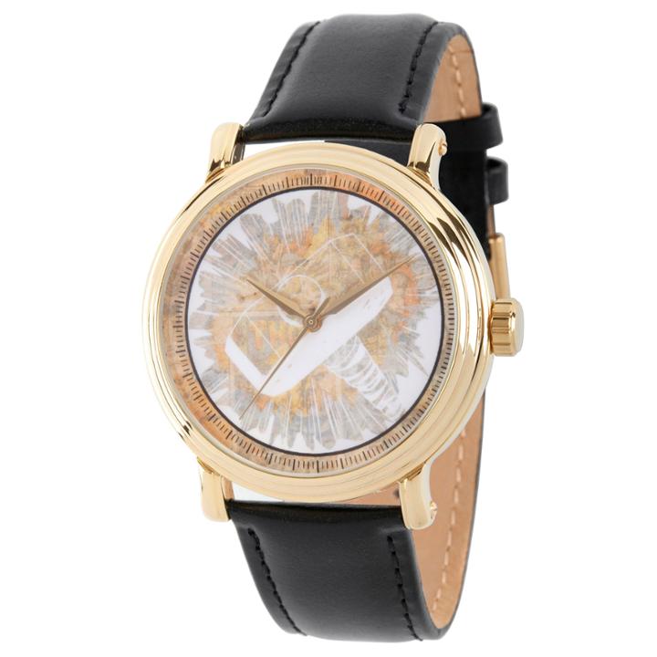 Marvel Mens Black Strap Watch-wma000194