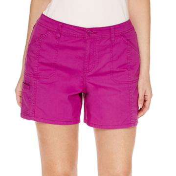 St. John's Bay Poplin Cargo 5 Shorts