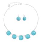 Liz Claiborne Womens 2-pack Blue Jewelry Set