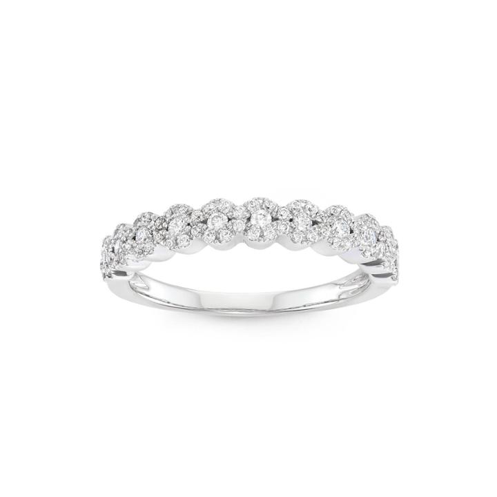 Botanical Bridal 3/8 Ct. T.w. 14k White Gold Band
