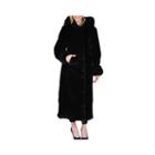 Excelled Faux-fur Long Solid Coat