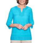 Alfred Dunner Scottsdale Tunic Top