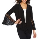 R & M Richards 3/4 Bell Sleeve Shrug