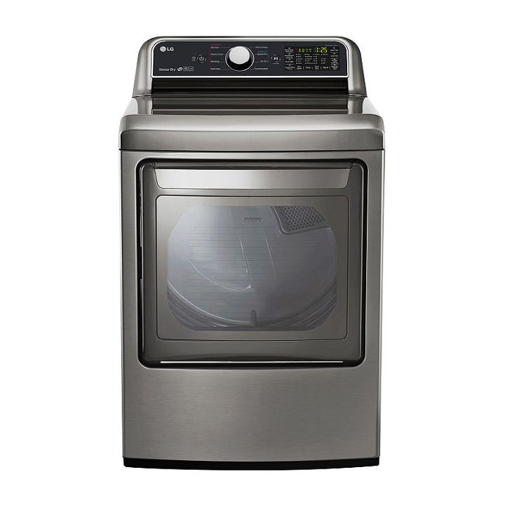 Lg Energy Star 7.3 Cu. Ft. Super Capacity Wi-fi Enabled Gas Dryer - Dlg7201ve