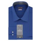 Van Heusen Vh Flex Cool Collar Long Sleeve Twill Pattern Dress Shirt