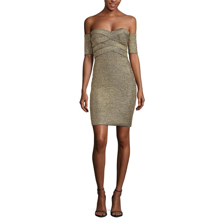 Renn Off Shoulder Bodycon Dress