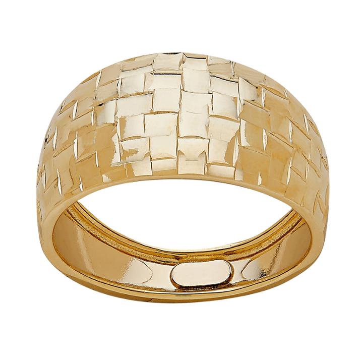 Made In Italy Womens 14k Gold Band