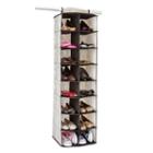 Non-woven 16 Pocket Shoe Organizer - Geo Natural