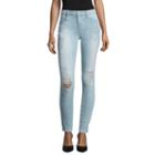 Belle + Sky Zip Hem Skinny Jeans