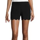 By & By Scalloped Shorts