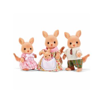 Calico Critters Hopper Kangaroo Family