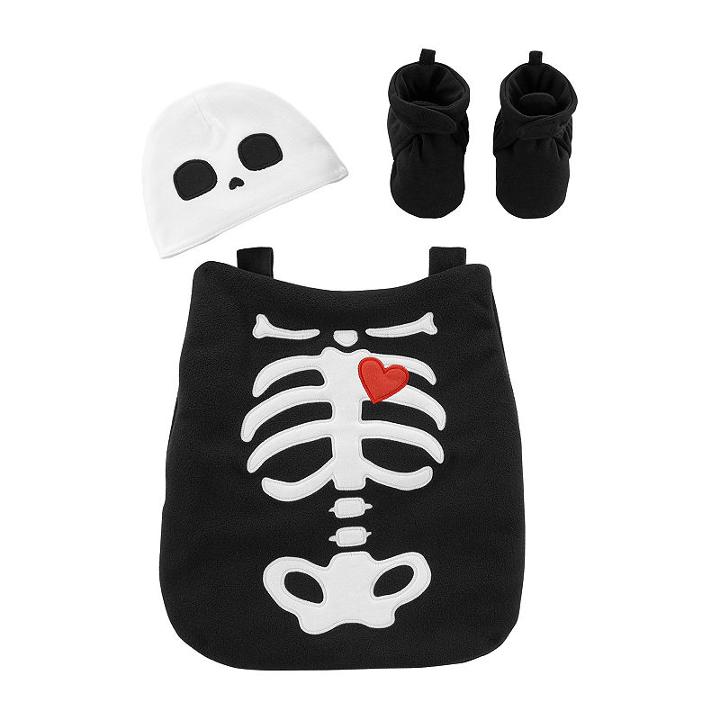 Carter's Halloween Skeleton Carrier Costume