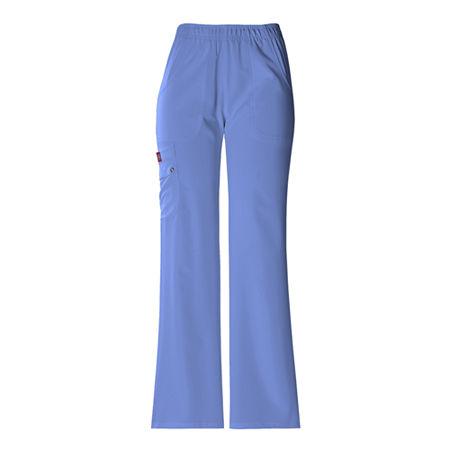 Dickies Womens Pull-on Cargo Scrubs-plus Petite