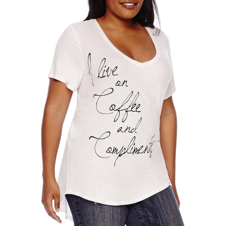 Boutique+ Graphic Tee - Plus