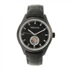 Heritor Unisex Black Strap Watch-herhr7008