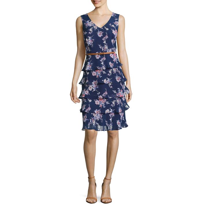Alyx Sleeveless Pattern Fit & Flare Dress