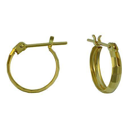 14k Gold Small Hoop Earrings