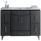 48-in. W Floor Mount Dawn Grey Vanity Set For 3h4-in. Drilling