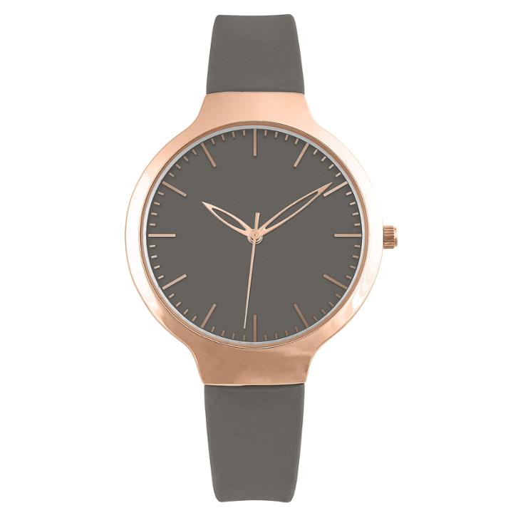 Womens Brown Strap Watch-pt1606rgtn