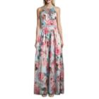 Social Code Sleeveless Applique Ball Gown-juniors
