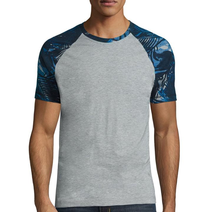 Arizona Short Sleeve Crew Neck Printed Varsity T-shirt