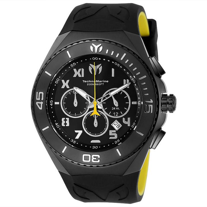 Invicta Manta Mens Black Strap Watch-tm-215069