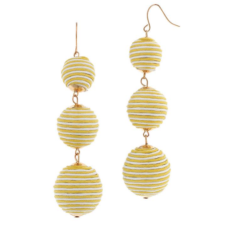 Bijoux Bar Ball Drop Earrings